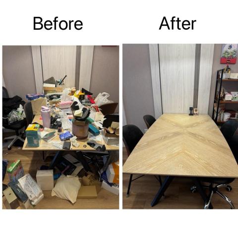 簡x空間整理收納 - 清空桌面及地面
建議合適架子增加收納空間