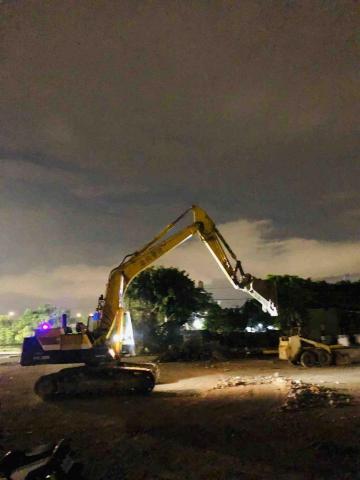 倫心實業有限公司 -  夜間整地