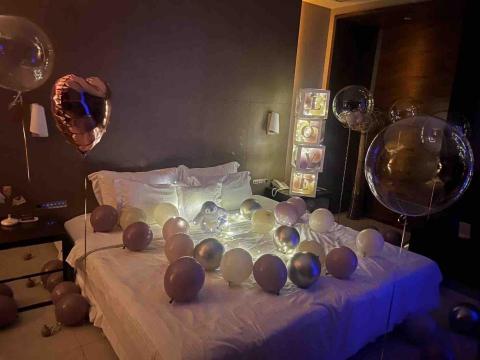 鄭宇翔 - 情人節飯店佈置