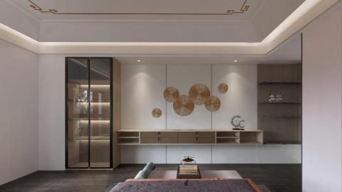 合易居所室內設計 - 新中式設計-主臥