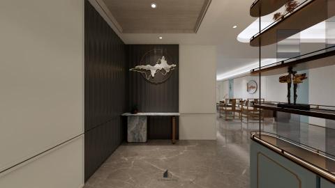 合易居所室內設計 - 新中式設計-玄關