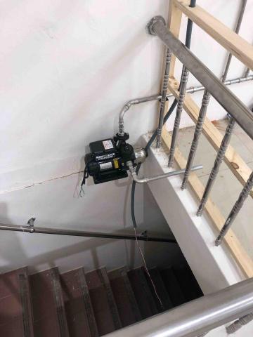 証崴水電 - 加壓馬達安裝