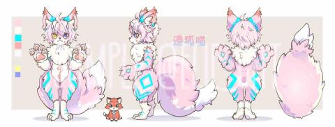 E.G.工作室 - 角色設計三視圖 E.G.工作室 - 角色設計三視圖