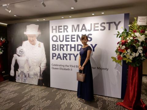 活動主持/會議司儀   J. J. - 出席英女王生日慶祝活動