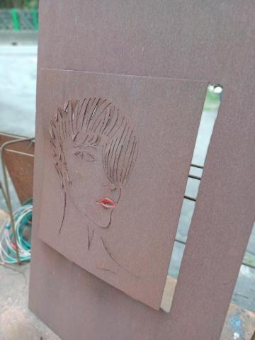 鐵帽工作室 - 鐵板畫