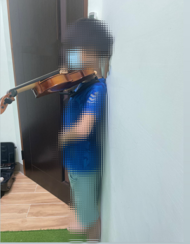 陳姿穎 - 讓孩子清楚了解夾琴姿勢