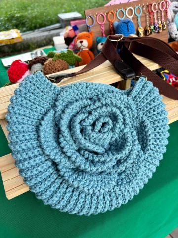 鉤織你心 - 花朵包