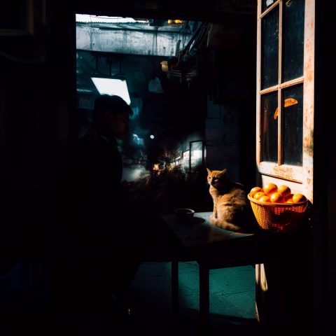 Orion歐利 - AI製圖 - 日常照片