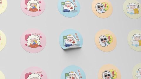 Sandy Fulva Studio - &bull;皮皮羊的家族生活
&bull;類別:LINE貼圖