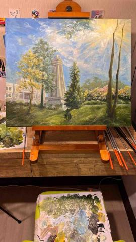 郭芳佑 - 油畫風景寫生