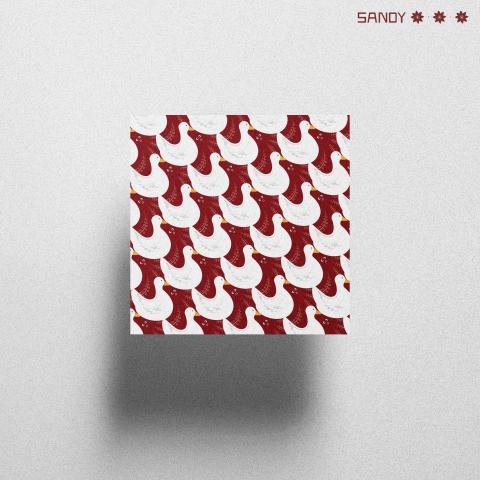 Sandy Fulva Studio - &bull;The Animal World (鴨子與章魚)
&bull;類別:插畫、圖形創作