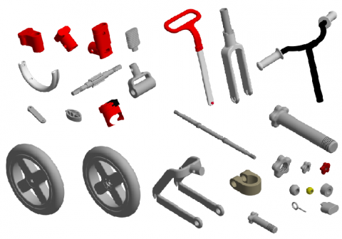 2D,3D工業設計製圖解決專家 - 零件模型建立