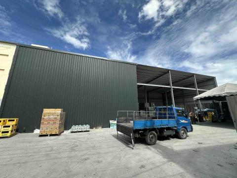 盛翔開發工程 - 滴水6米廠房搭建