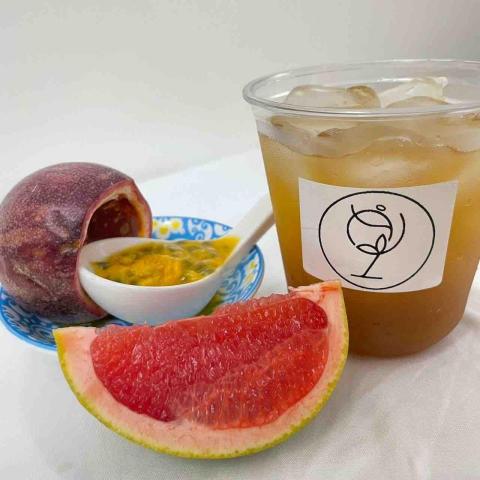 Kyu Tea -酒裡茶香 - 六角琴/碳培烏龍/百香果/葡萄柚