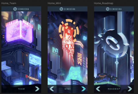 創世代有限公司 - Web site UI/UX