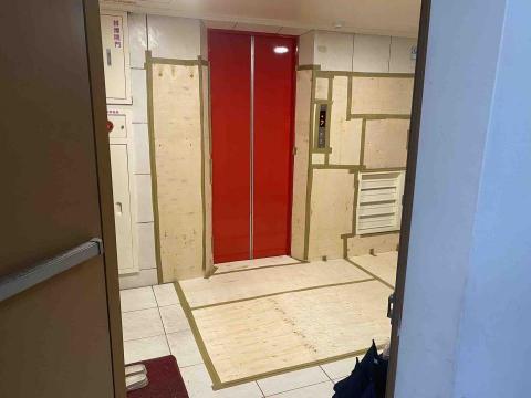 姚承少 - 梯廳保護工程施作