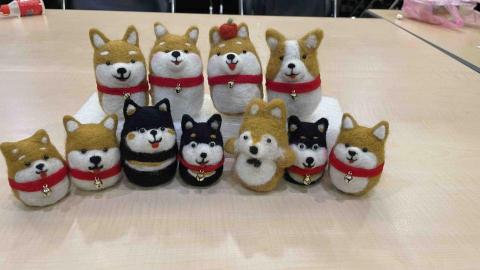 悠遊毛氈工作室 - 教學活動學員作品