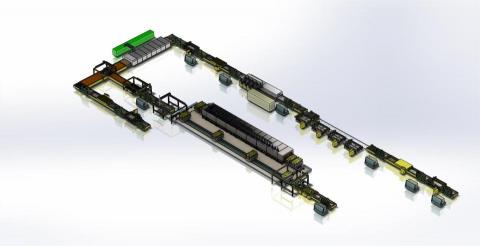 梁皓竣 - 真空玻璃3d整廠layout