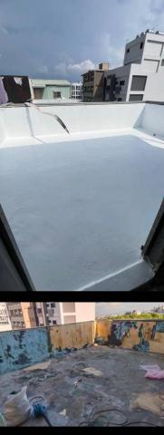 家油我漆塗裝修繕工程行 - 頂樓倍克漏防水漆施作