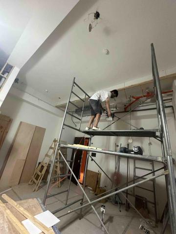 莨豑室內工程行 - # 施作中(2024/8/20) 文山區 
1.  造型天花
2. 吊隱式冷氣
3. 屋主設計 星座燈 莨豑室內工程行 - # 施作中(2024/8/20) 文山區 
1.  造型天花
2. 吊隱式冷氣
3. 屋主設計 星座燈