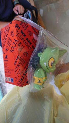 黃誌錕 - 代排玩具公仔成功