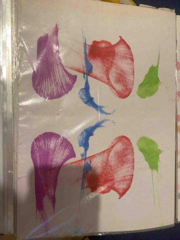 呂佩璇 - 抽繩畫