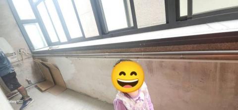 秝研油漆 防水工程 - 新竹市東山街10號，全室一道批土+局部批土研磨+虹牌（百合白）施工前