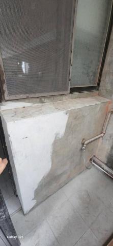 秝研油漆 防水工程 - 新竹市東山街10號，全室一道批土+局部批土研磨+虹牌（百合白）施工前