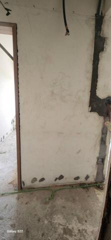 秝研油漆 防水工程 - 新竹市，社區：光復國宅，全室虹牌水泥漆（玫瑰白）+防水抗裂水泥+防水壁癌處理+兩道批土研磨，施工中