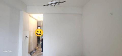 秝研油漆 防水工程 - 新竹市東山街10號，全室一道批土+局部批土研磨+虹牌（百合白）施工前