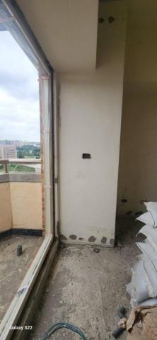 秝研油漆 防水工程 - 新竹市，社區：光復國宅，全室虹牌水泥漆（玫瑰白）+防水抗裂水泥+防水壁癌處理+兩道批土研磨，施工中