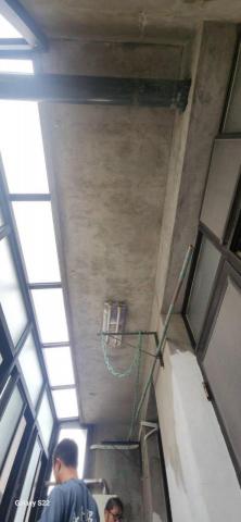 秝研油漆 防水工程 - 新竹市東山街10號，全室一道批土+局部批土研磨+虹牌（百合白）施工前