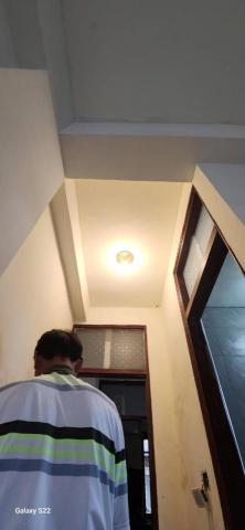 秝研油漆 防水工程 - 新竹市東山街10號，全室一道批土+局部批土研磨+虹牌（百合白）施工前