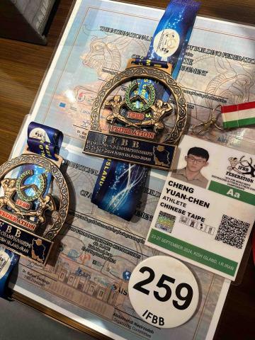 中華隊健美國手 Oscar - 健美世錦賽成績