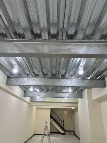 建均工程 - 天花板未上漆前 建均工程 - 天花板未上漆前