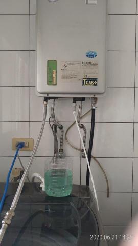 陳明宗 - 檸檬酸循環清洗瓦斯熱水器