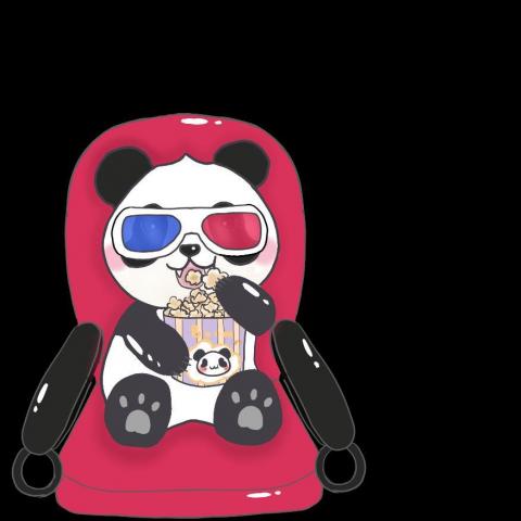 陳真羽 - 也是為了慶祝福寶電影上映所繪之