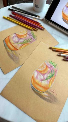 ♡艾比繪畫教學♡ - 色鉛筆家教