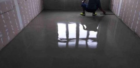 喨騰有限公司 - 新成屋商用自平泥施作