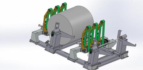 Sigma-Tek Studio/希格瑪技術整合工作室 - 卷筒衛生紙 開捲機設計製作