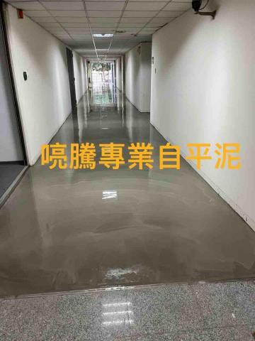 喨騰有限公司 - 商辦場剃除舊pvc 自平泥整平