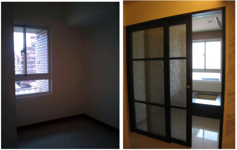 吉企空間規劃 - 將小空間書房功能利用架高地板作為區隔，也可讓有客人來時可居住空間。