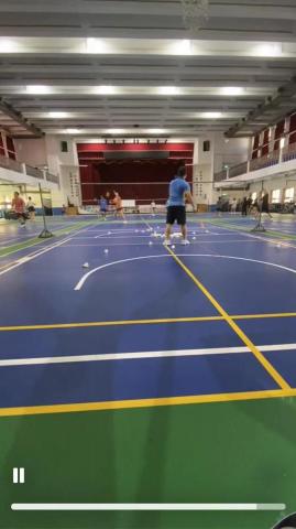 蘇州丕 - 南港高工羽球教學2