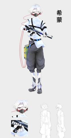 一支兔 - 原創角色設計2