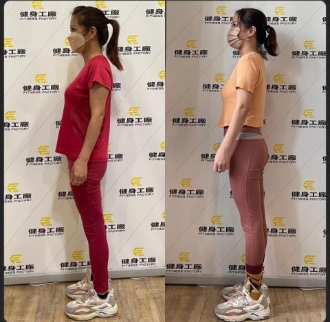 西區健身所 - 改善圓肩駝背