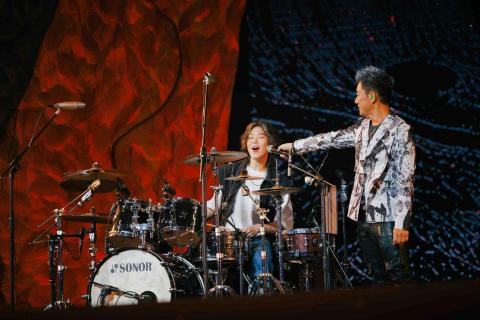 魏浩宇 - 在小巨蛋和任賢齊演出