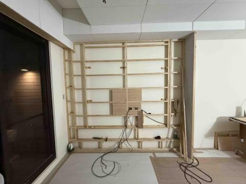 呈御空間水電宅修 泳泉工程行 - 裝潢場，電源插座及網路放線 施工照