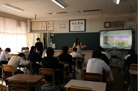 Yurina - 至日本千葉縣偏鄉國中分享