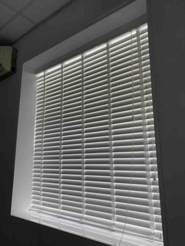 晶品窗簾 - 木百葉