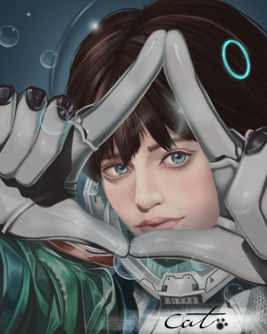 Cat - 第一繼承者沃爾比頭像臨摹